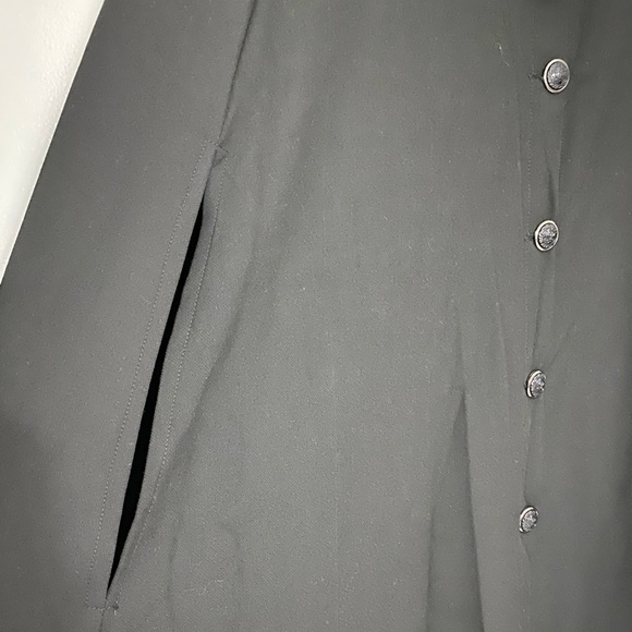 Below knee black cloak - Picture 2 of 10